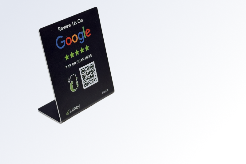 Google Review Stand